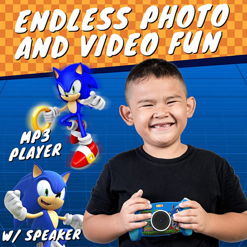 Blue/red Camera For Kids Fun Rechargeable Camera For Children