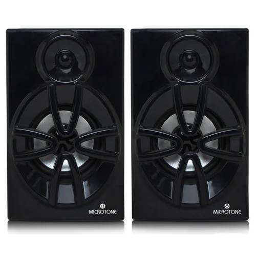 006 Microtone Column Speaker - 162x105x169 mm Dimension, Matte Black Finish | Wireless Connectivity, Subwoofer Included, Warranty Coverage