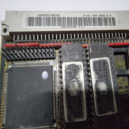 Siemens 6sa8252-0bc60 Cu4 Control Card