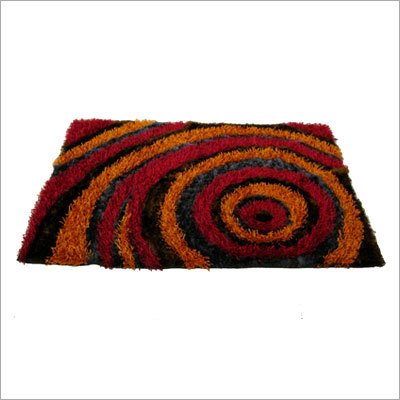 Machine Tufted Polyster Shaggy Carpets