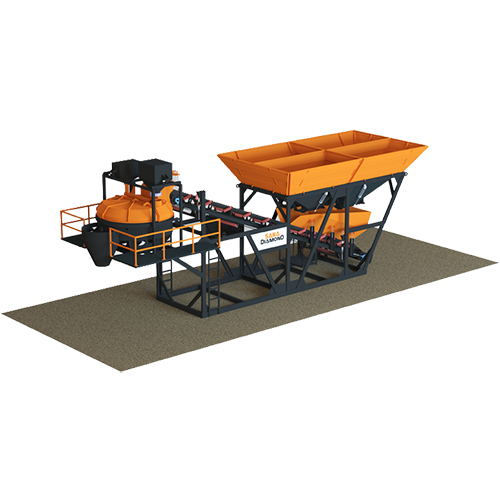 Mini Concrete Batching Plant - Feature: High Efficiency