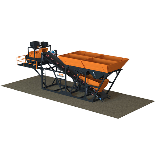 Mini Concrete Batching Plant - Feature: High Efficiency