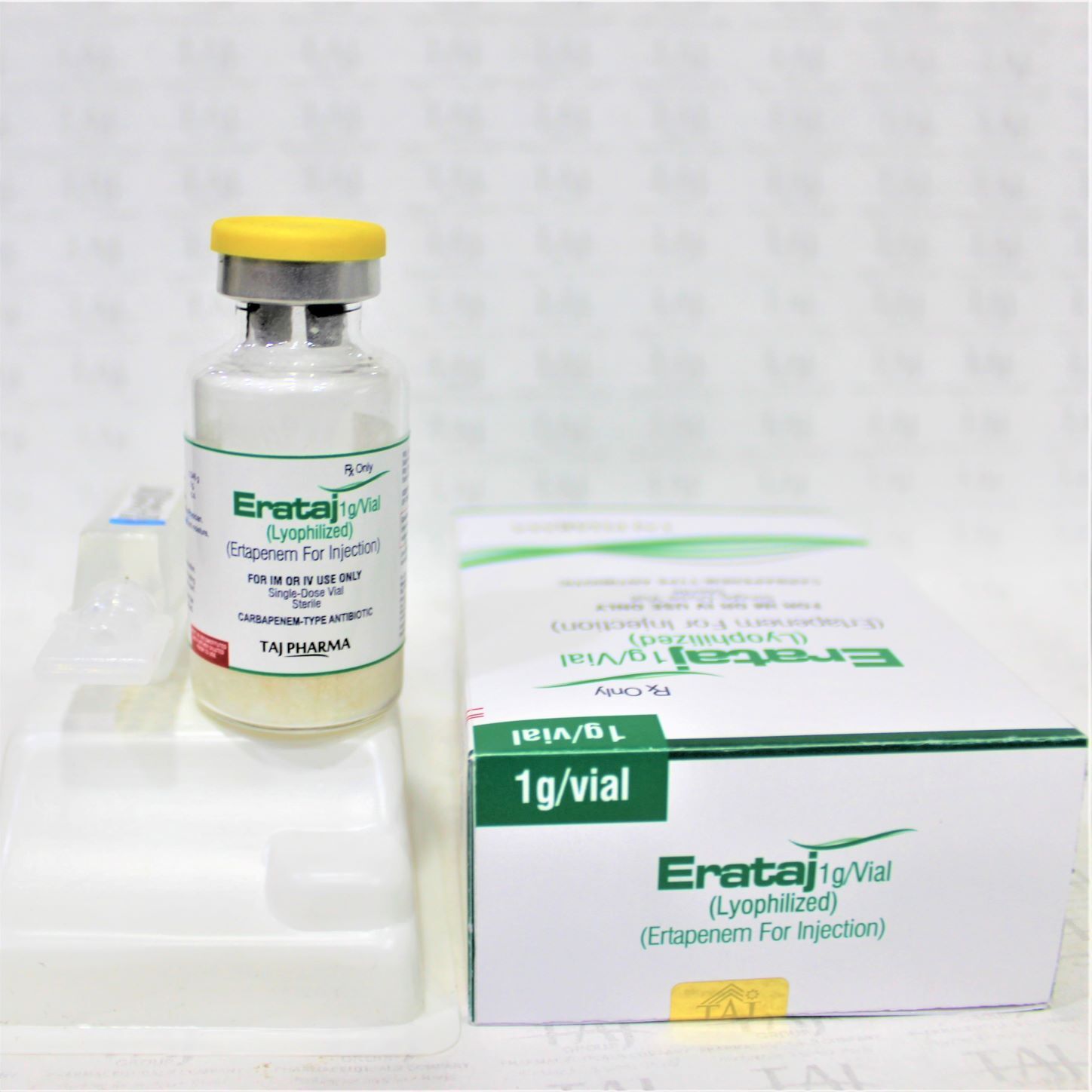 Ertapenem For Injection 1gm Expiration Date: 2 Years
