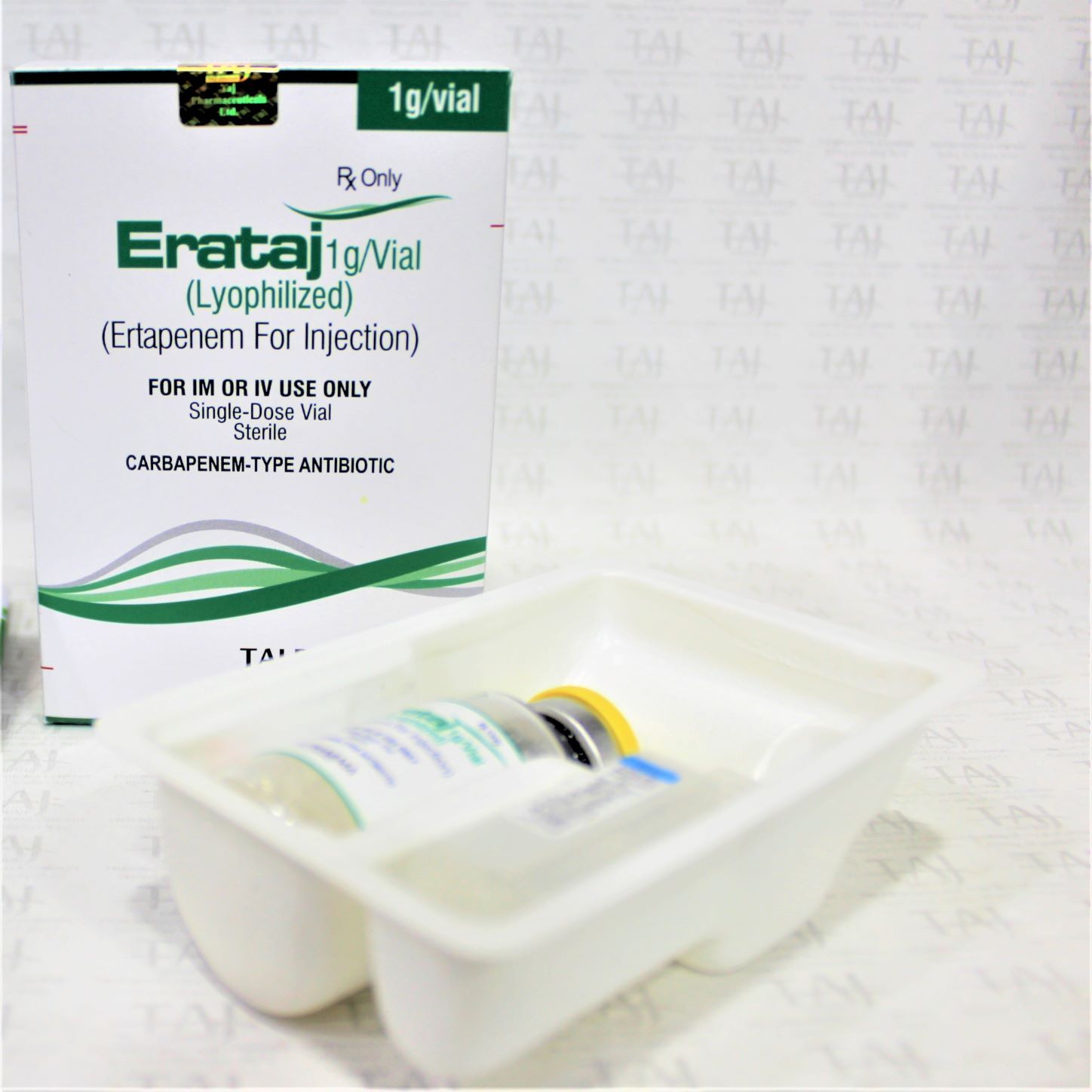 Ertapenem For Injection 1gm Expiration Date: 2 Years