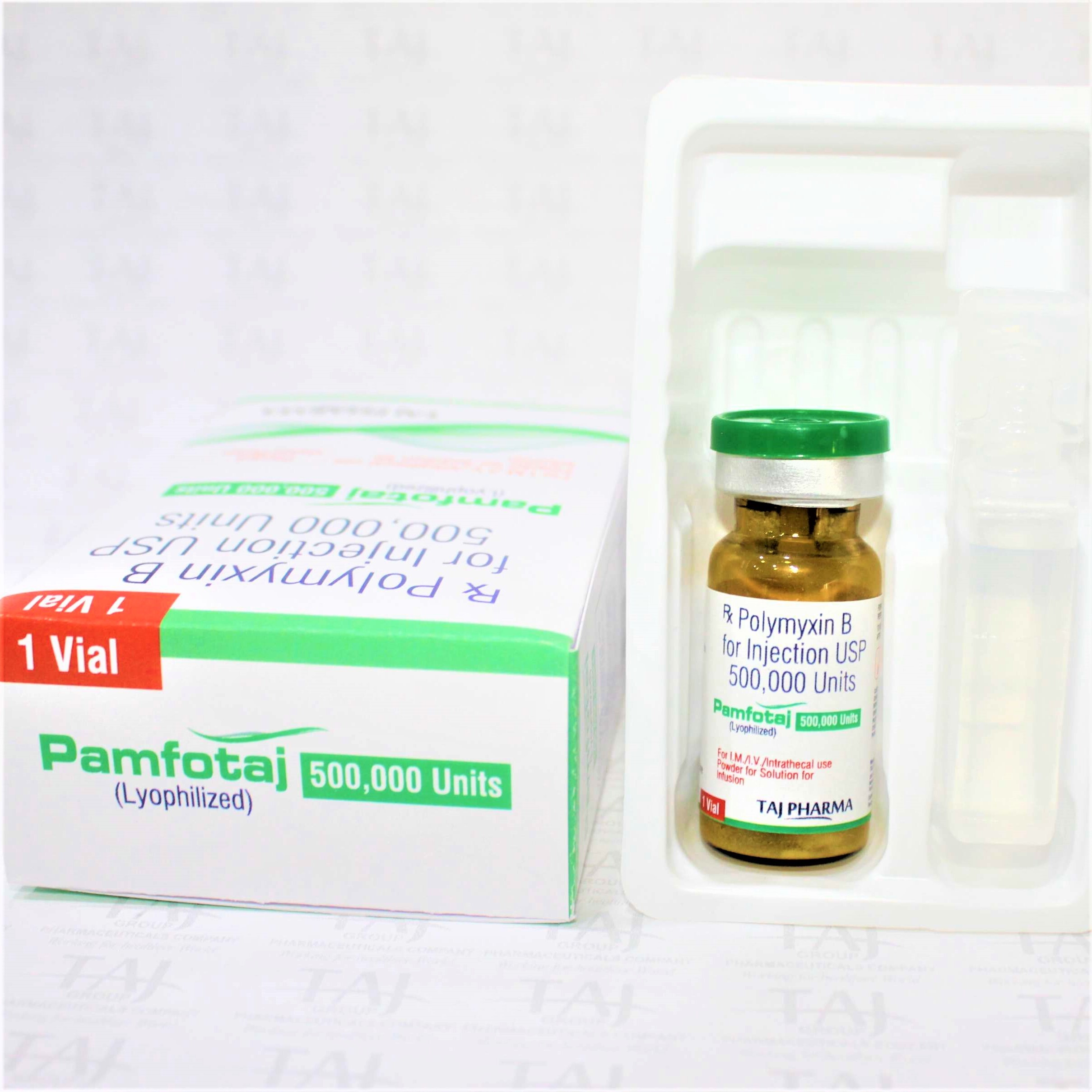 Polymyxin B For Injection Usp 500000units Expiration Date: 2 Years