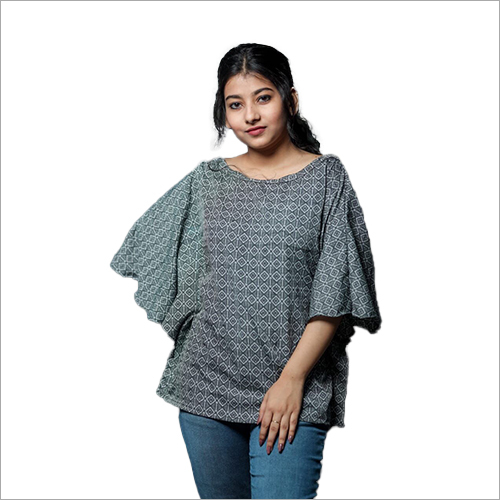 ग्रे लेडीज़ 3/4 स्लीव लेडीज़ टॉप