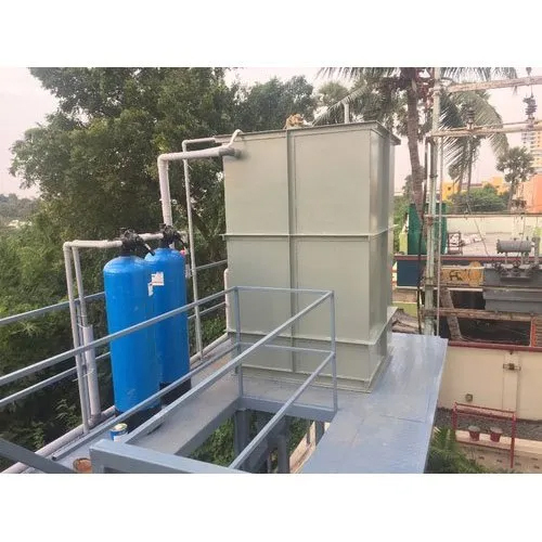Semi Automatic Sewage Treatment Plant - Stainless Steel Build | Electricity Powered, Commercial Application