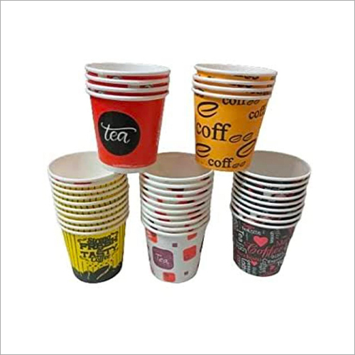 मल्टीकलर डिस्पोजेबल पेपर कप