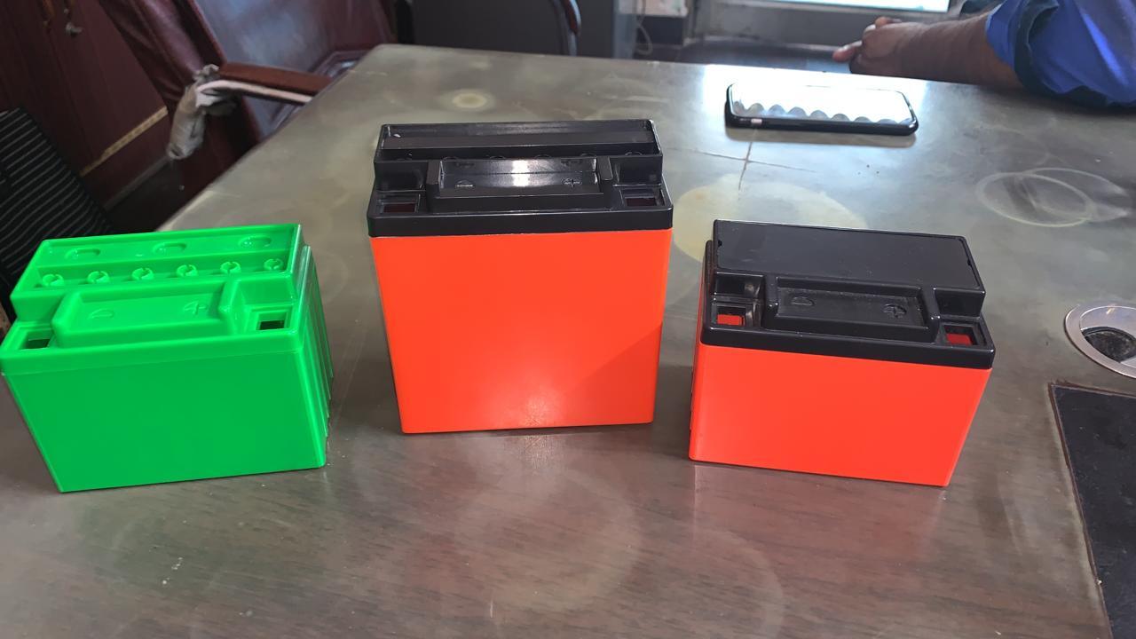 Battery Containers - Abs Plastic, Various Dimensions, Green Color | Ul & Ce Certified, -40°c To 80°c Temperature Rating, Variable Capacity