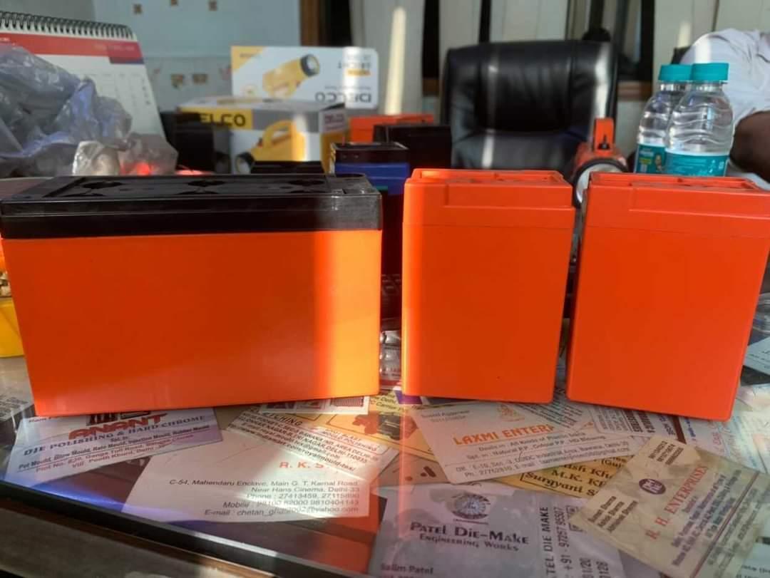 Battery Containers - Abs Plastic, Various Dimensions, Green Color | Ul & Ce Certified, -40°c To 80°c Temperature Rating, Variable Capacity