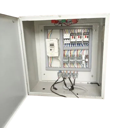 Single Phase Control Panel - Metal Base, Painted Finish | Durable Metal Construction