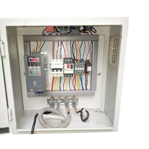 Single Phase Control Panel - Metal Base, Painted Finish | Durable Metal Construction