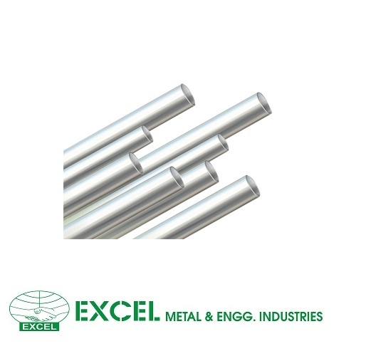 Monel Pipes - Stainless Steel, Industrial Grade Silver Finish | Powder Coated Surface For Enhanced Durability