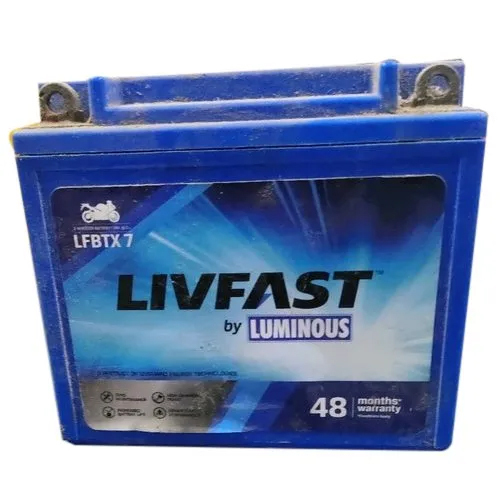 Lfbtx7 Livfast Bike Battery Nominal Voltage: 12 Volt (V)