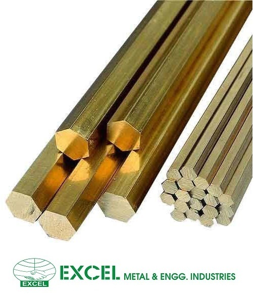 Brass Hex Bar