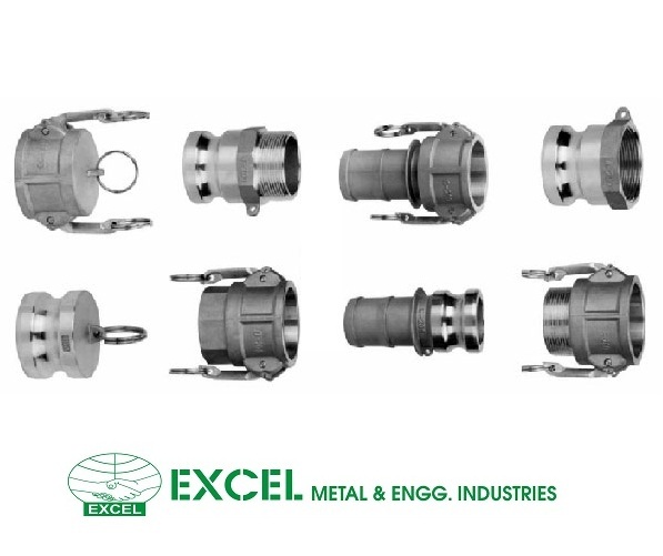 Stainless Steel Camlock Coupling - Ss316, Customizable Size & Length, Polished Silver Finish, High Tensile Strength, Ansi/bs Standard