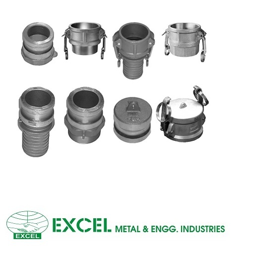 Stainless Steel Camlock Coupling - Ss316, Customizable Size & Length, Polished Silver Finish, High Tensile Strength, Ansi/bs Standard