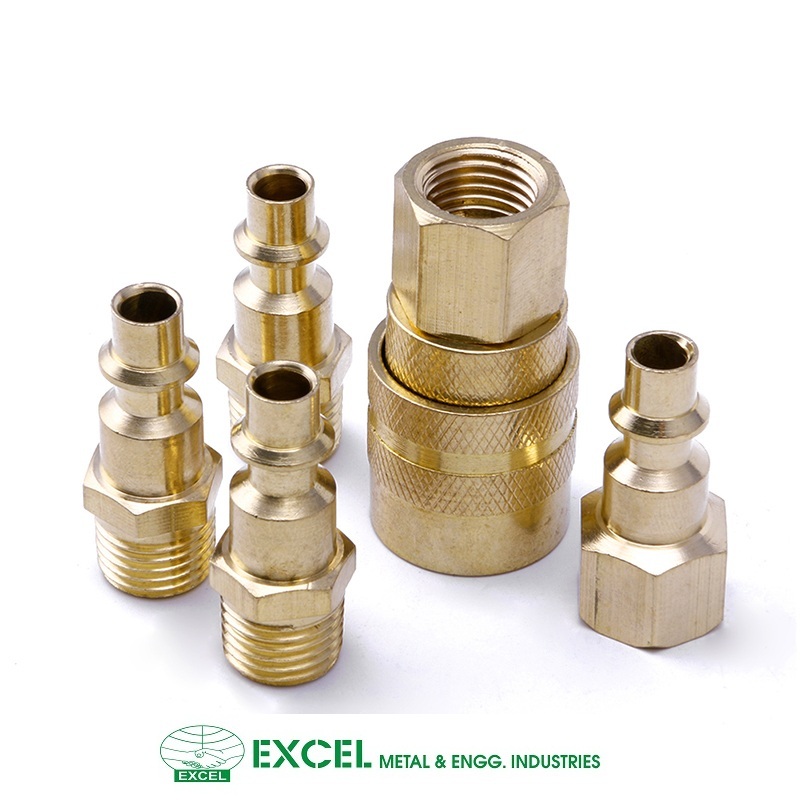 Hydraulic Quick Release Coupling - Stainless Steel, Standard Size, Silver Color | Industrial Grade, Polished Finish, High Tensile Strength, Forged Technique