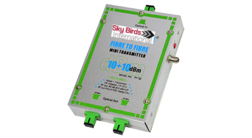 10 प्लस 10 डीबीएम मिनी फाइबर टू फाइबर ऑप्टिकल ट्रांसमीटर अनुप्रयोग: वाणिज्यिक और औद्योगिक