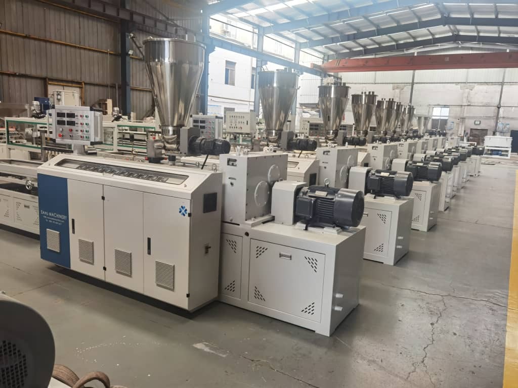 Silver Pvc Ceiling Panel Extrusion Line