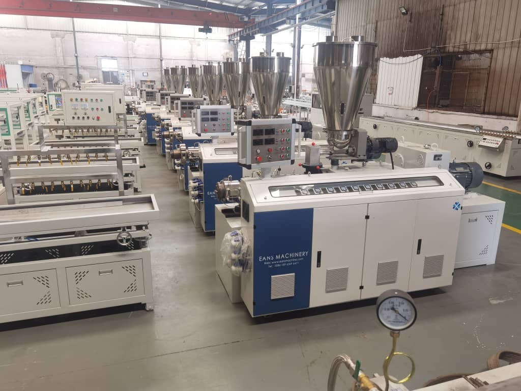 Silver Pvc Ceiling Panel Extrusion Line