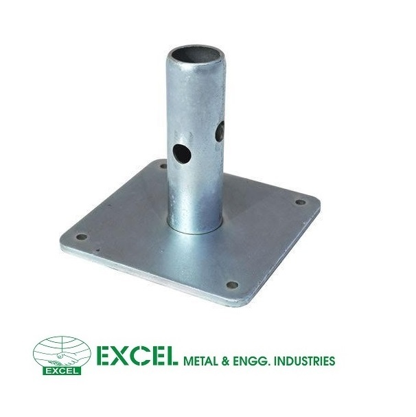 Gi Base Plate / Scaffolding Base Plate / Solar Structure Base Plate
