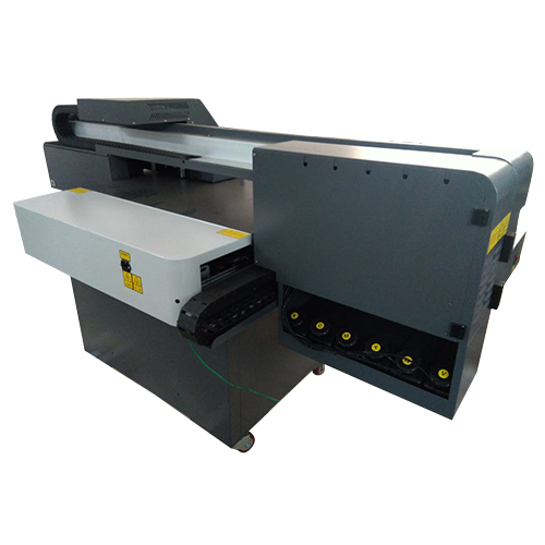Semi-automatic Jet Flatbed Uv Printing Machine