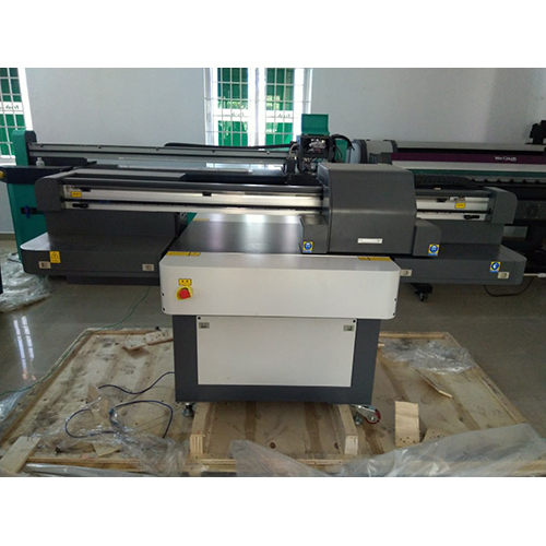 Semi-automatic Jet Flatbed Uv Printing Machine