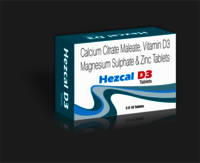 कैल्शियम विटामिन D3 मैग्नीशियम सल्फेट और जिंक टैबलेट स्वास्थ्य पूरक