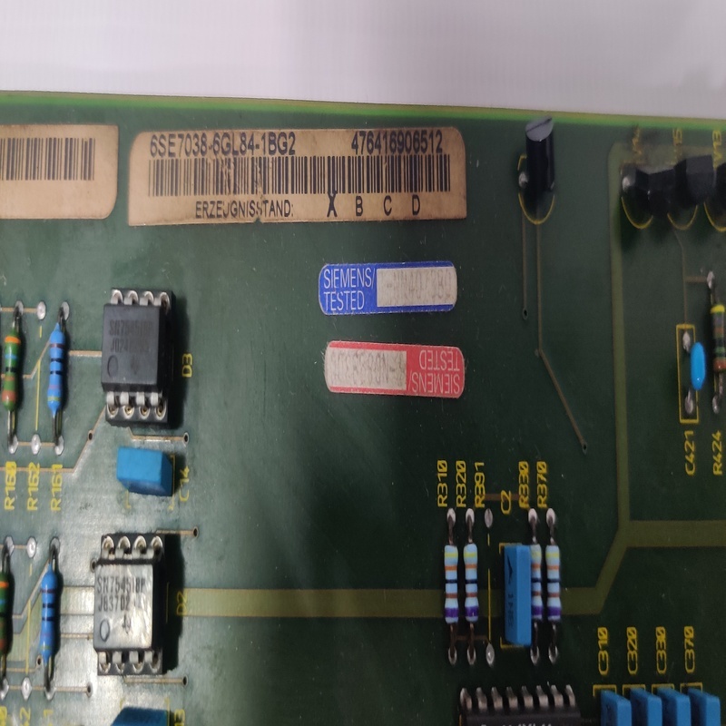 Siemens 6se7038-6gl84-1bg2 Pcb Card