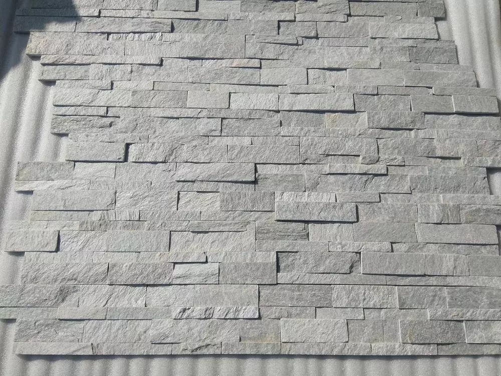 Shimla White Quartzite Slate Ledge - Product Type: Natural Stone