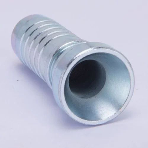 Silver 1Inch Stainless Steel Straight Nipple