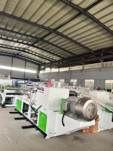 PE WPC Exterior Louver Panel Production Line - 65x6x8 ft, 440 Volt Power Source, 200 Kg/hr Capacity | Non-Slip, Moisture-Proof, Anti-Corrosion, Environmentally Friendly