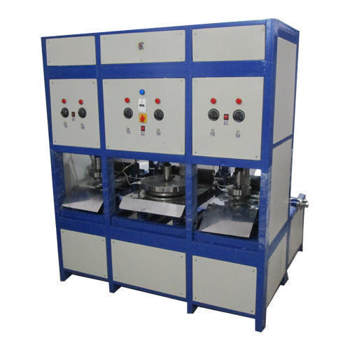 240 V एमएस ट्रिपल डाई पेपर डोना मेकिंग मशीन ग्रेड: सेमी-ऑटोमैटिक