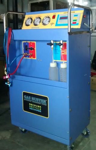 कार एसी गैस सेवा यूनिट