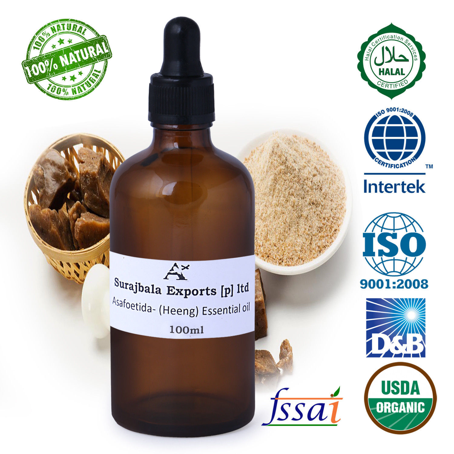 Asafoetida Essential Oil Age Group: All Age Group