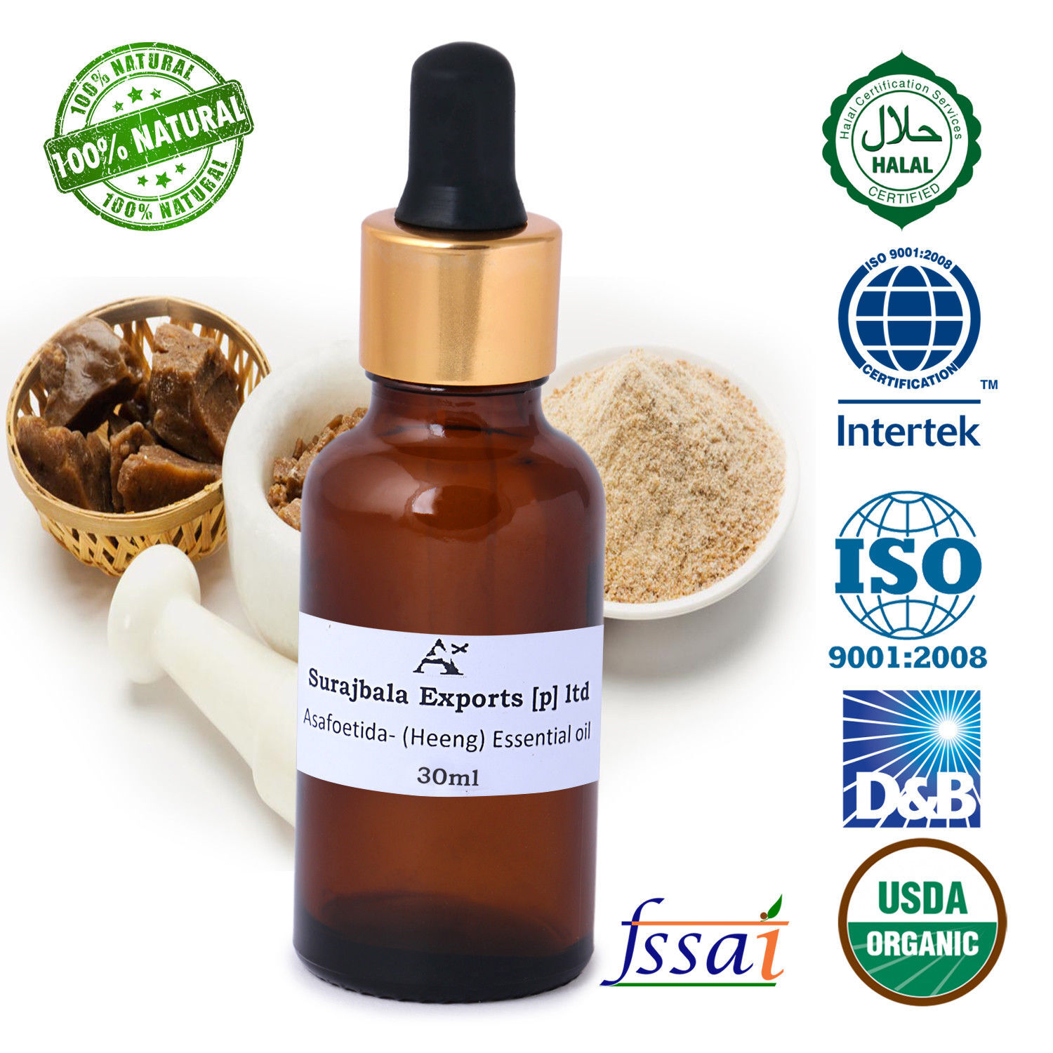Asafoetida Essential Oil Age Group: All Age Group