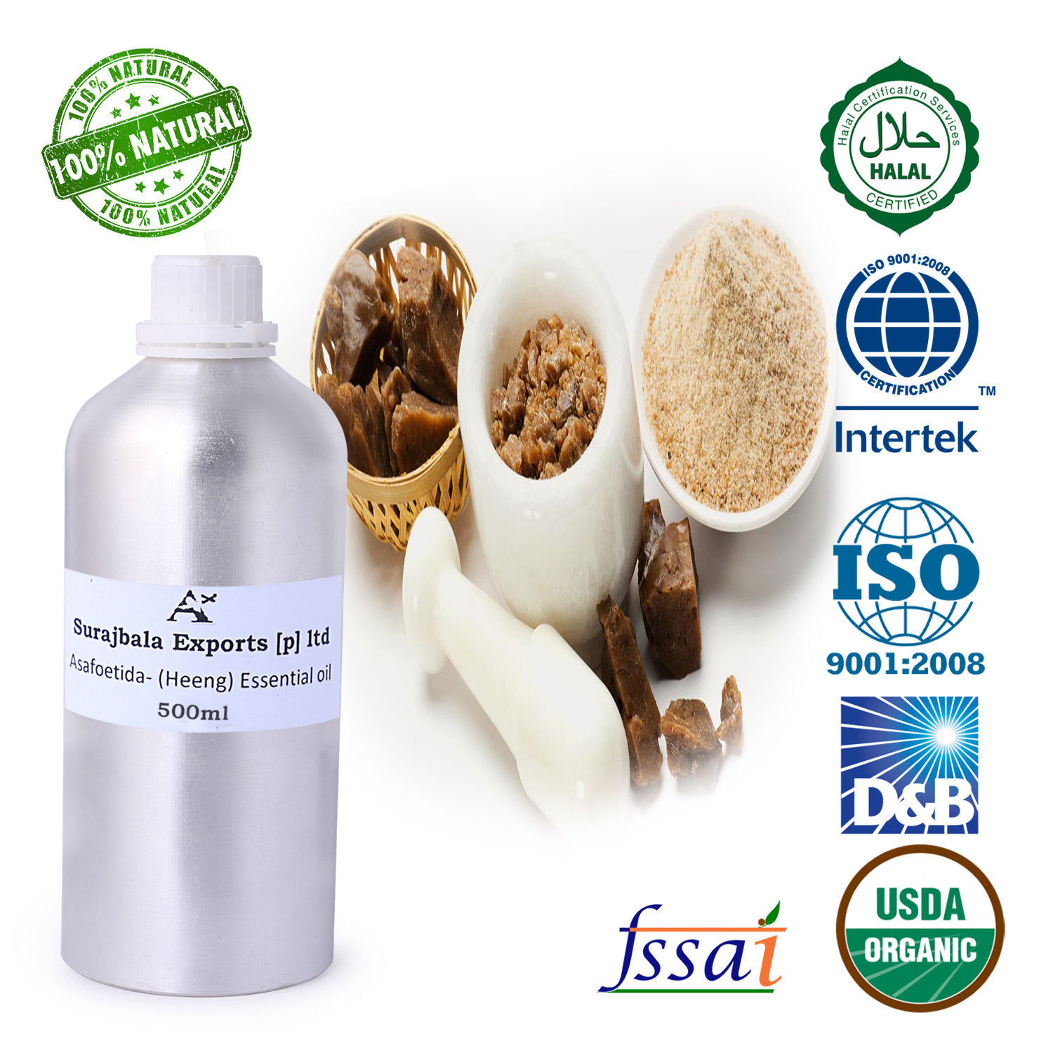 Asafoetida Essential Oil Age Group: All Age Group