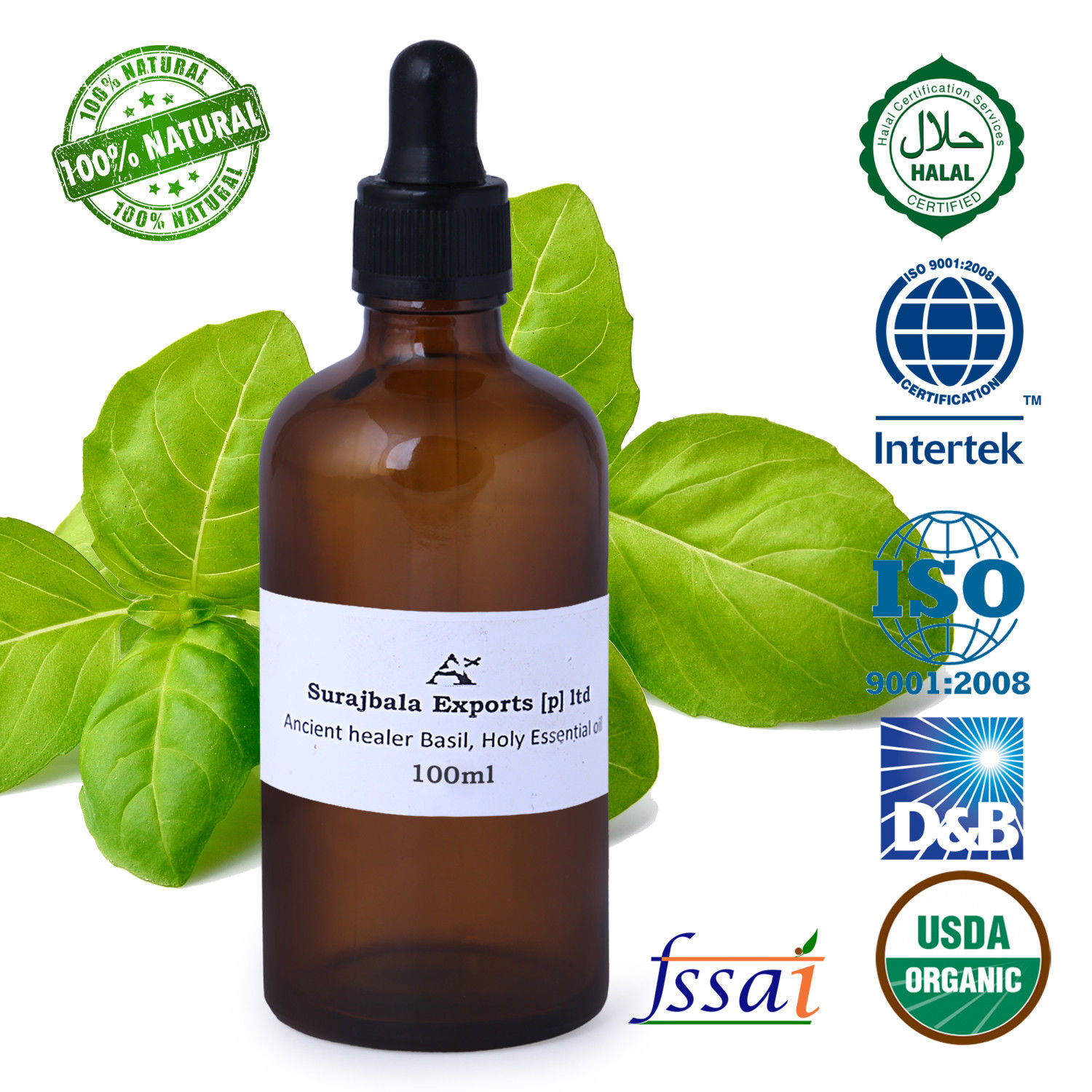Basil Holy Essential Oil Age Group: All Age Group