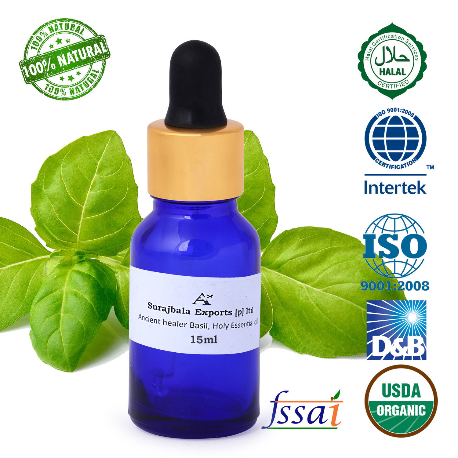 Basil Holy Essential Oil Age Group: All Age Group
