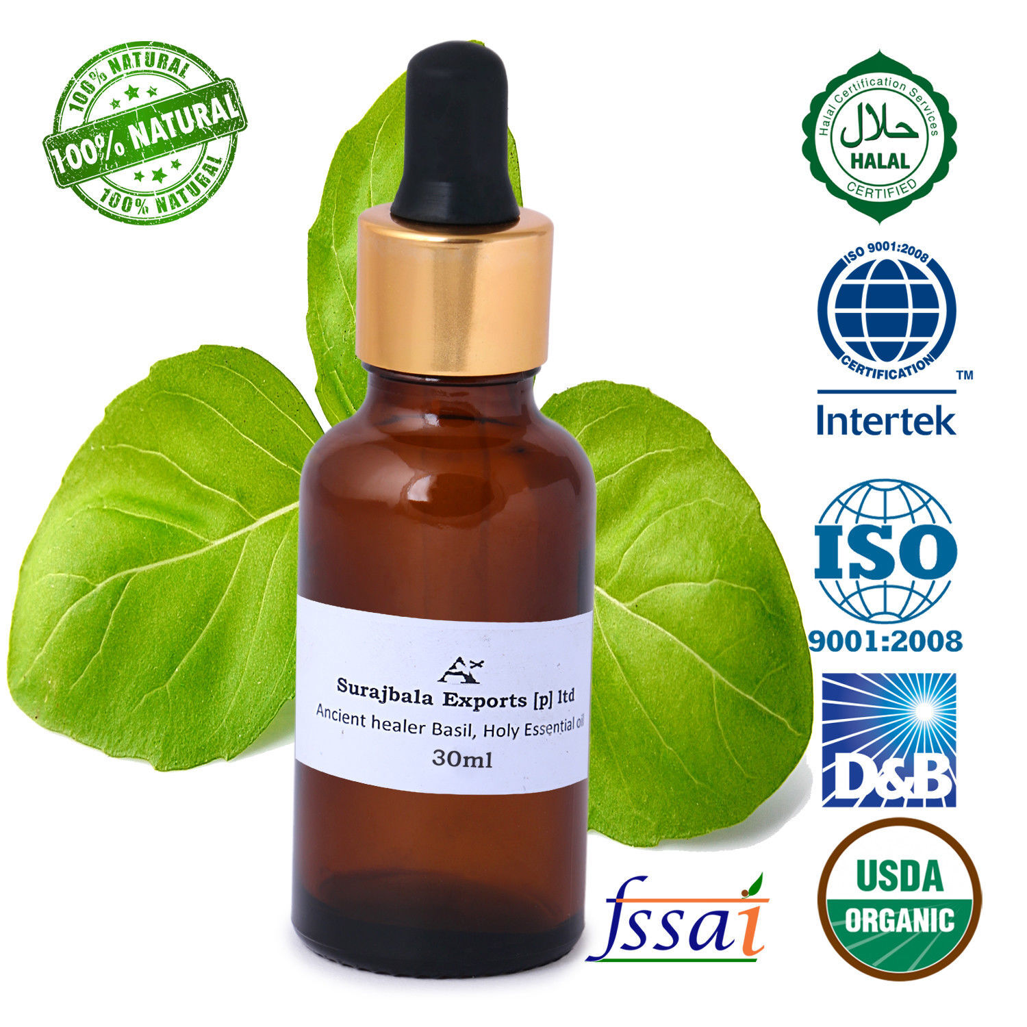 Basil Holy Essential Oil Age Group: All Age Group