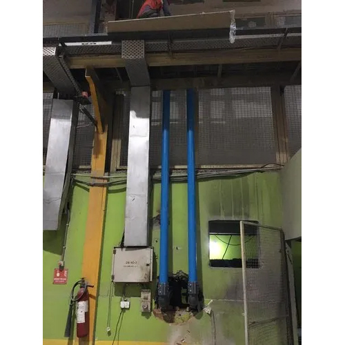 Compressed Air Aluminum Piping System Service - Aluminum Material, Round Shape, Available In Blue & Silver Colors | Efficient Maintenance & Repair Solutions