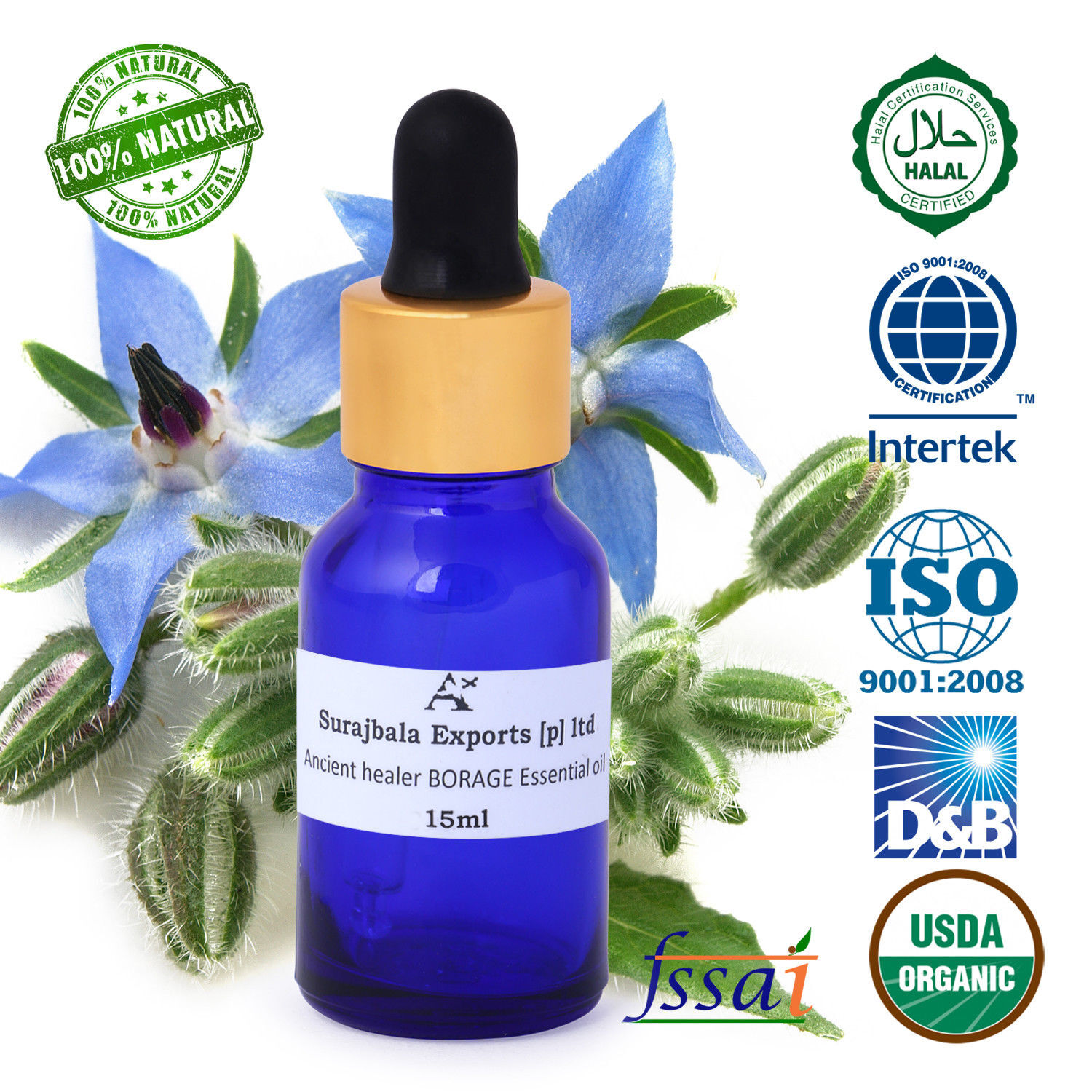 Borage Essential Oil Age Group: All Age Group