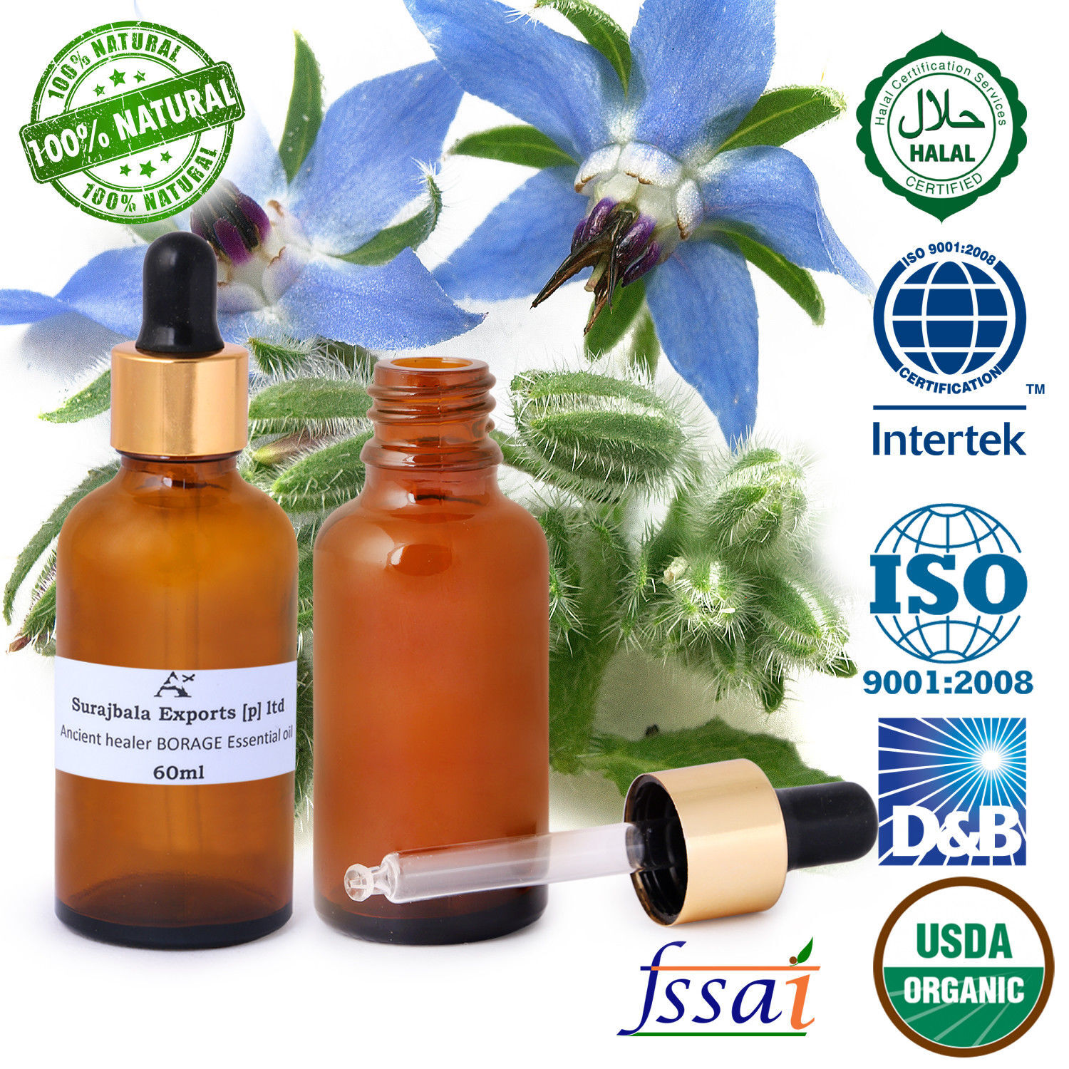 Borage Essential Oil Age Group: All Age Group