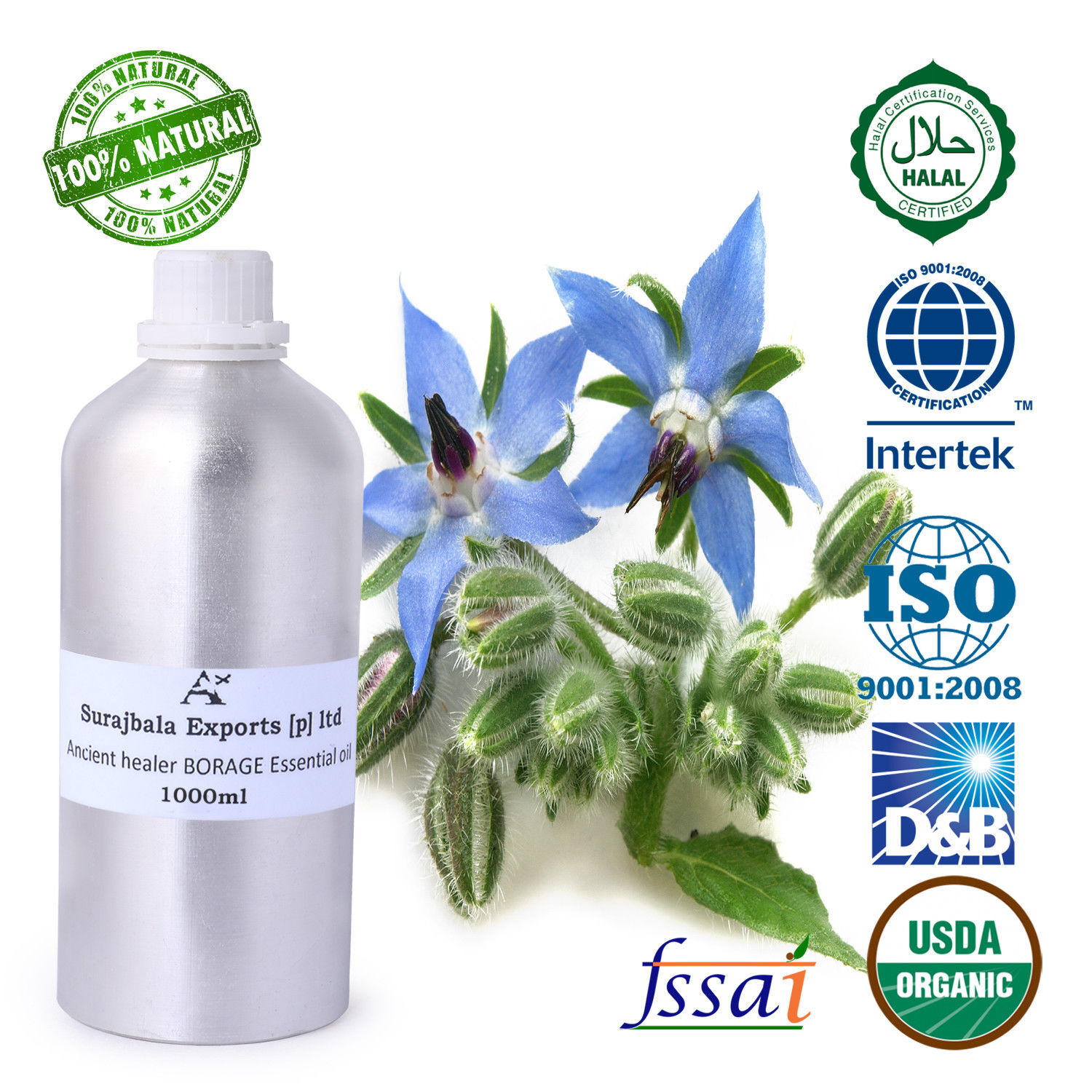 Borage Essential Oil Age Group: All Age Group