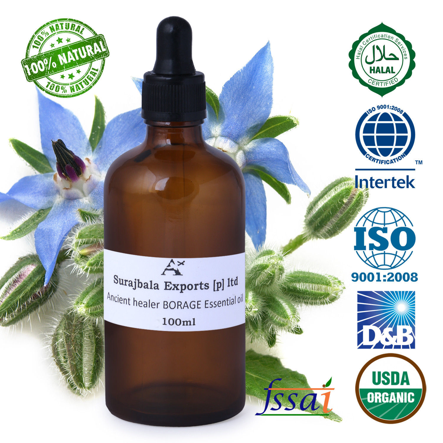 Borage Essential Oil Age Group: All Age Group