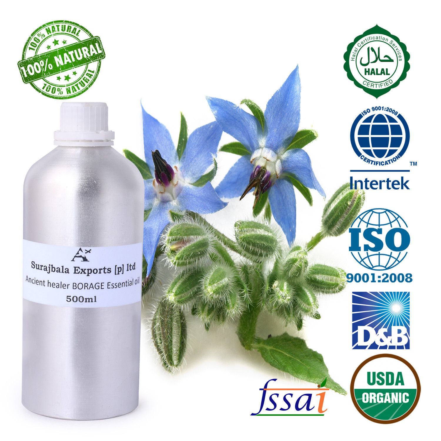 Borage Essential Oil Age Group: All Age Group