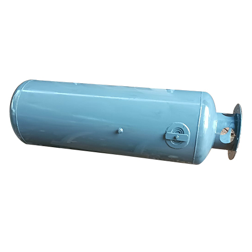Industrial Air Receiver Tank - Mild Steel , New Condition, Lubricated, Blue Color