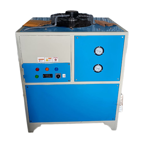 Blue Industrial Water Chiller