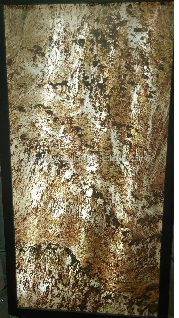 Translucent Copper Slate Flexible Stone Veneer - Size: 122x61